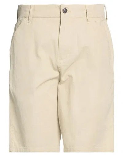 Iuter Man Shorts & Bermuda Shorts Beige Size 31 Cotton In Nude