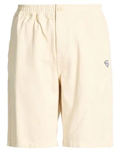 Iuter Man Shorts & Bermuda Shorts Beige Size M Cotton In Neutral
