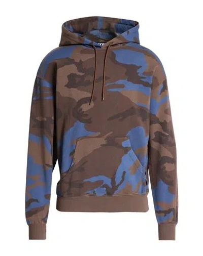 Iuter Man Sweatshirt Brown Size S Cotton