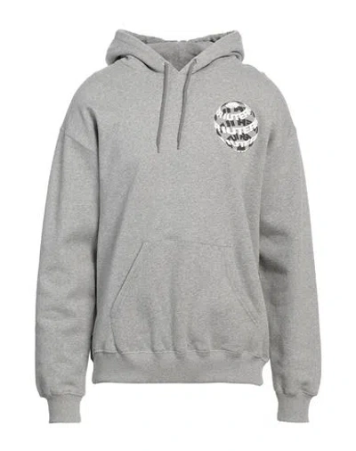 Iuter Man Sweatshirt Light Grey Size L Cotton In Gray