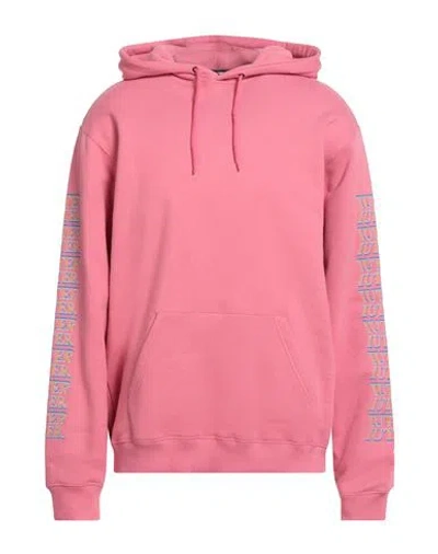 Iuter Man Sweatshirt Pink Size L Cotton