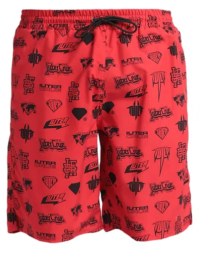 Iuter Swim Trunks In Red
