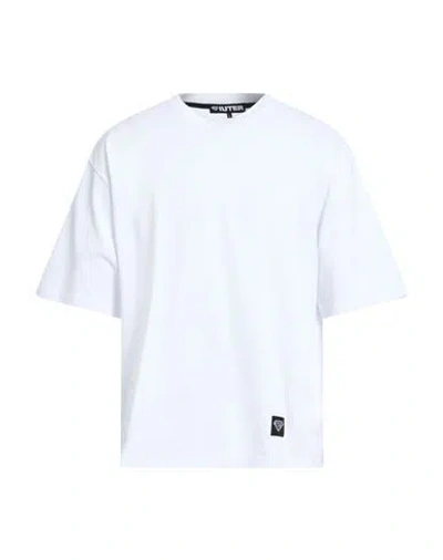 Iuter Man T-shirt White Size Xl Cotton