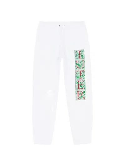 Iuter Mediolanum Cotton Trousers In White