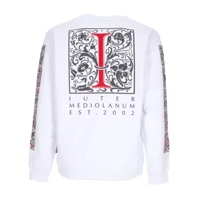 Iuter Mediolanum Crewneck Men's Lightweight Crewneck Sweatshirt White