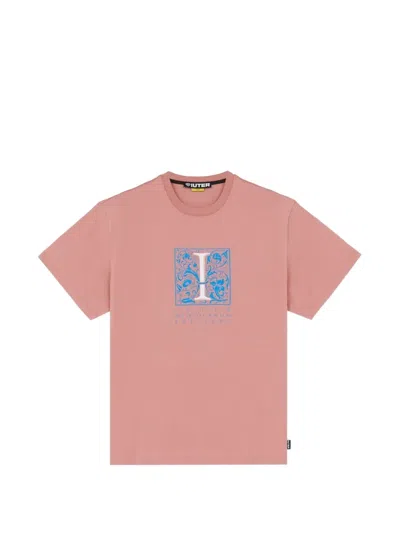 Iuter Mediolanum Graphic-print T-shirt In Pink