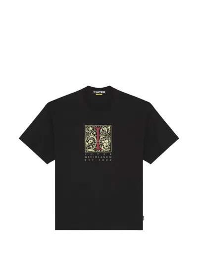 Iuter Mediolanum T-shirt In Black