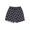 Iuter Men's Bermuda Shorts Net Boardshort Black In Black