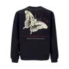 Iuter Men's Butterfly Crewneck Sweatshirt Black In Black
