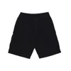 Iuter Men's Cargo Short Pants Black In Black