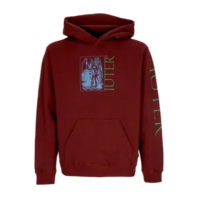 Iuter Men's Cruel World Hoodie Burgundy