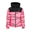 Iuter Men's Down Jacket Barbwire Puff Jacket Pink In Pink