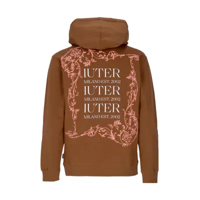 Iuter Men's Hoodie Type Hoodie Brown