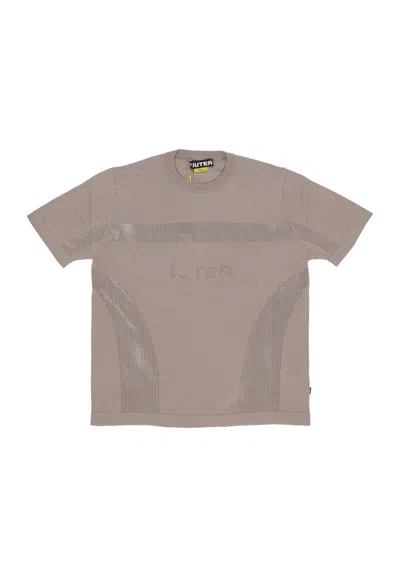 Iuter Men's Knit Tee Brown T-shirt