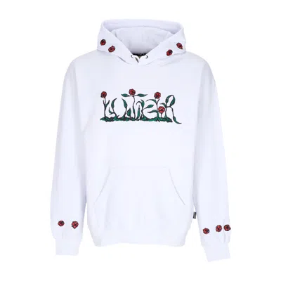 Iuter Men's Lightweight Hooded Sweatshirt Field Hoodie White