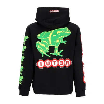 Iuter Men's Lightweight Hoodie Poison Hoodie Black