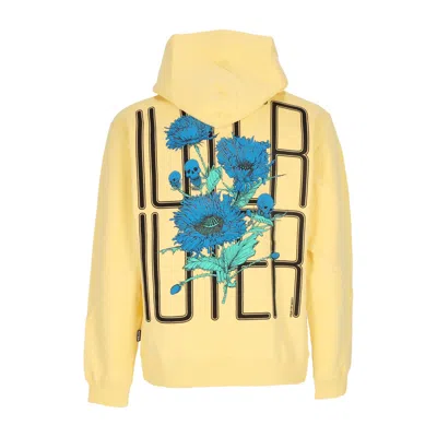 Iuter Men's Lightweight Hoodie Spine Skulls Hoodie Canary Yellow