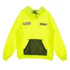 Iuter Men's Lightweight Hoodie Visibility Hoodie Neon Yellow In Neon Yellow