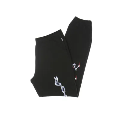 Iuter Men's Lightweight Tracksuit Pants Steel Sweatpant Black