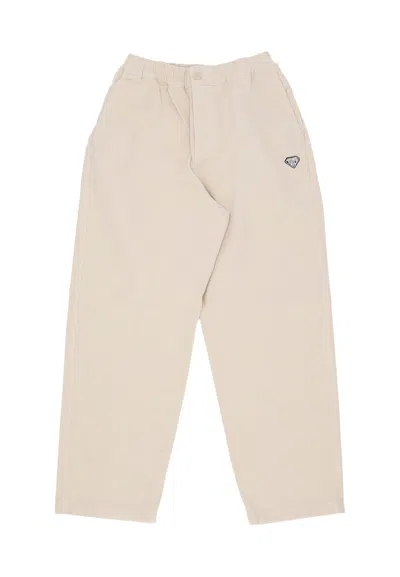 Iuter Men's Long Trousers Dizzy Pants Cream In White