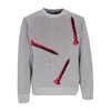 Iuter Men's Nails Jumper Gray Sweater In Grey