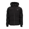 Iuter Men's Puff Jacket Black Down Jacket In Black