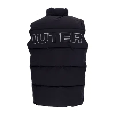 Iuter Men's Puff Vest Sleeveless Down Jacket In Black