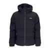 Iuter Men's Puffer Jacket Black In Black