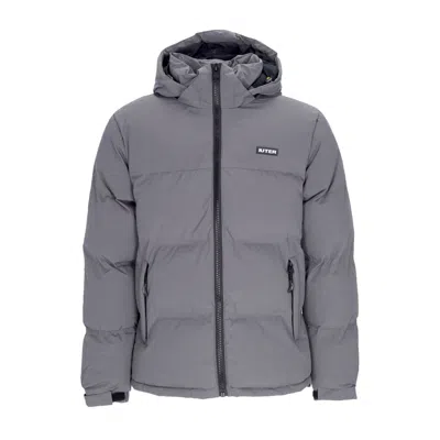 Iuter Men's Puffer Jacket Dark Gray In Dark Grey