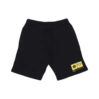 Iuter Men's Short Pants Tab Sweatshort Black