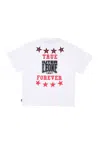 Iuter Men's T-shirt True Forever Tee X Leo 1947 White In White