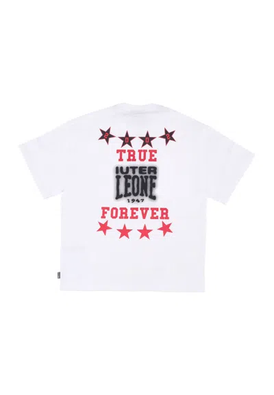 Iuter Men's T-shirt True Forever Tee X Leo 1947 White