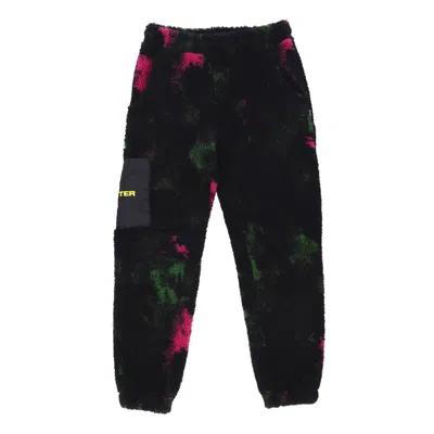 Iuter Men's Tie Dye Fur Pant Black Bear
