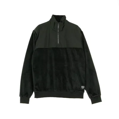 Iuter Men's Turtleneck Sweatshirt Teddybear Pullover Black