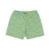Iuter Panel Swim Trunk Canary Men's Swim Shorts In Canary