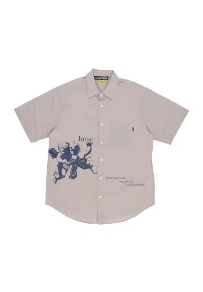 Iuter Shirt Sleeve Short Man Souls S/s Shirt Cream