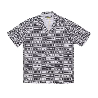 Iuter Short Sleeve Shirt Men Panel S/s Shirt White