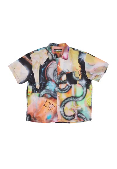 Iuter Slime Men's Short Sleeve Shirt S/s Shirt Multicolor