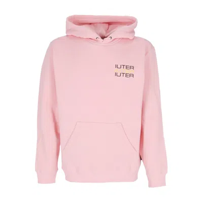 Iuter Spine Skulls Hoodie Men's Hoodie Pink