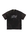 Iuter T-shirt Man Dreams Marble Tee Brown In Black