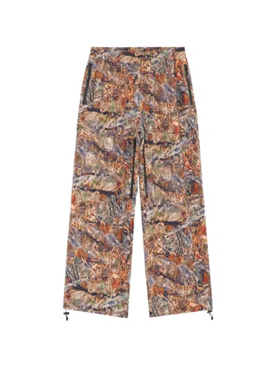 Iuter Taped Print Trousers In Multi
