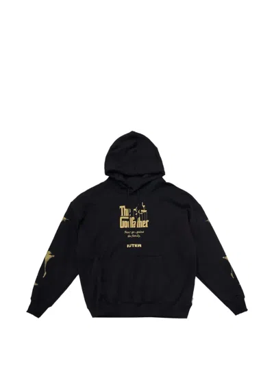 Iuter The Godfather Graphic Hoodie In Black