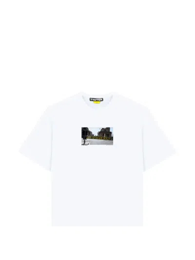 Iuter Wholetrain Printed T-shirt In White