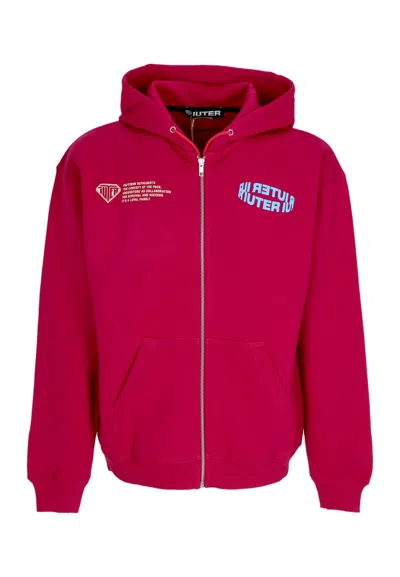 Iuter Women's Zip Hoodie Mary Zip Hoodie Sangria