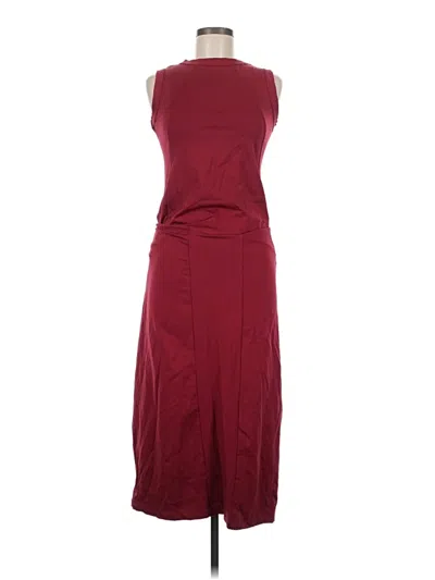 Pre-owned Ivan Grundahl Casual Dress In Burgundy