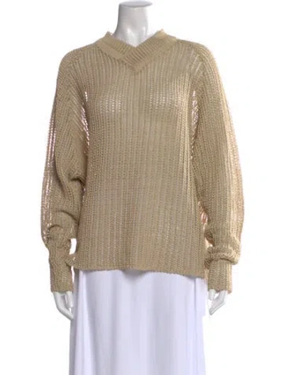 Pre-owned Ivan Grundahl Crew Neck Sweater In Neutral