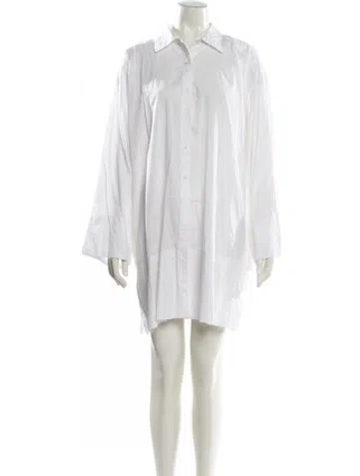 Pre-owned Ivan Grundahl Mini Dress In White