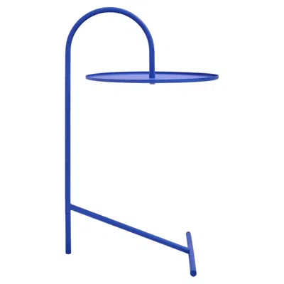 Pre-owned Ivan Voitovych Melt Side Table — Sculptural Contemperary Table, Custom Ral By Oitoproducts In Blue