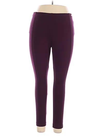 Pre-owned Ivanka Trump Active Pants In Purple