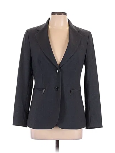 Pre-owned Ivanka Trump Blazer Jacket In Gray